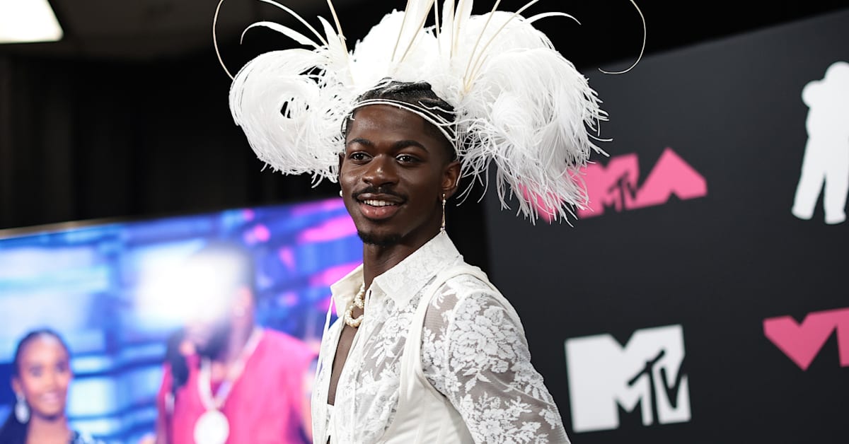 Lil Nas X Dressed as Bloodied Tampon for Halloween