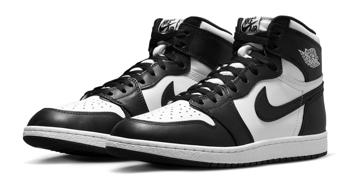 Nike Air Jordan 1 ホワイト/ブラック air-jordan-1-i-high-85-panda-