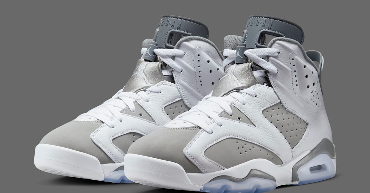 Air Jordan 6 Cool Grey Sneakers Mens Size 11 Nike Retro Lot CT8529-100 Jordan Air Jordan 6 Retro  main image 4