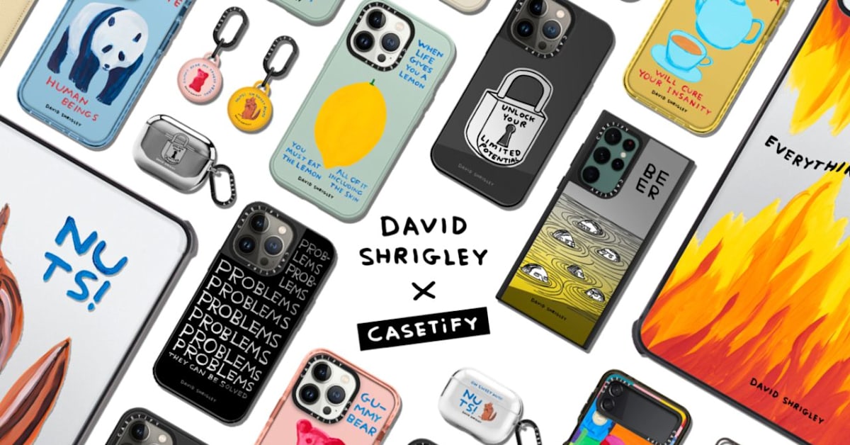 CASETiFY Tap British Artist David Shrigley For Tongue-In-Cheek Techwear ...