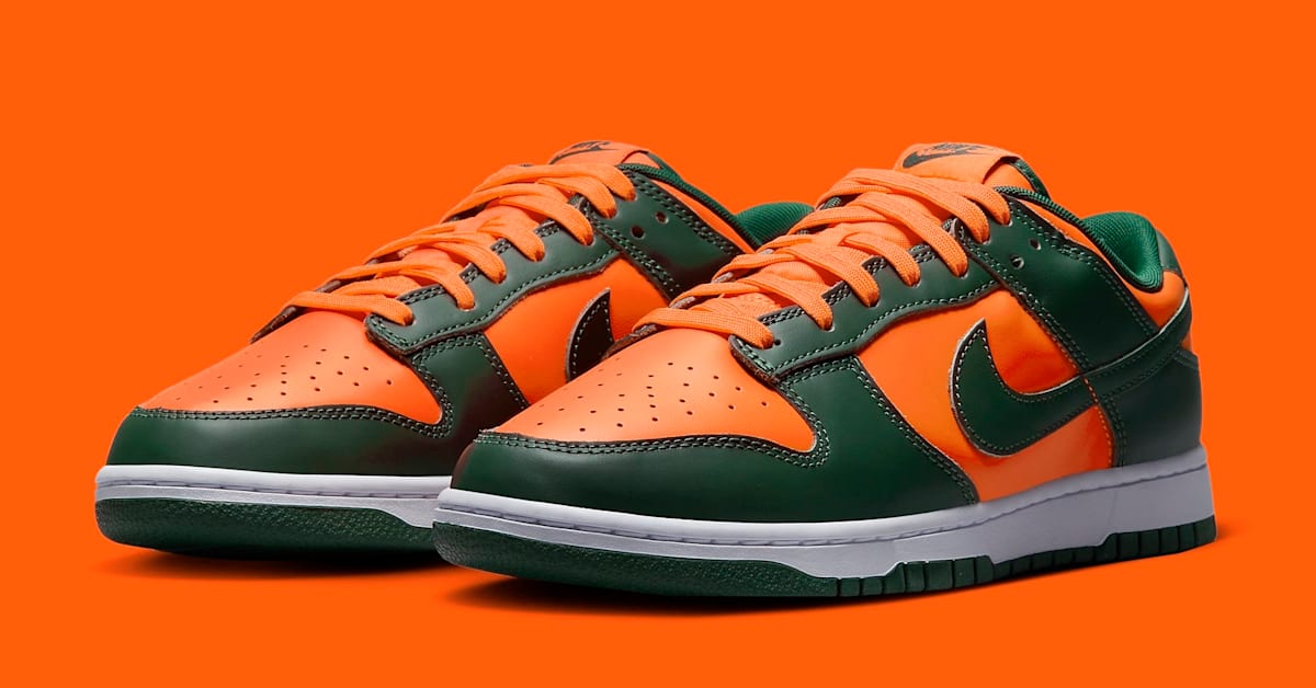 Miami Hurricanes Colors Come to the Nike Dunk