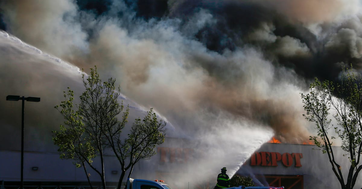 Man Arrested After Starting Fire at Home Depot in Attempt to Cover Up ...