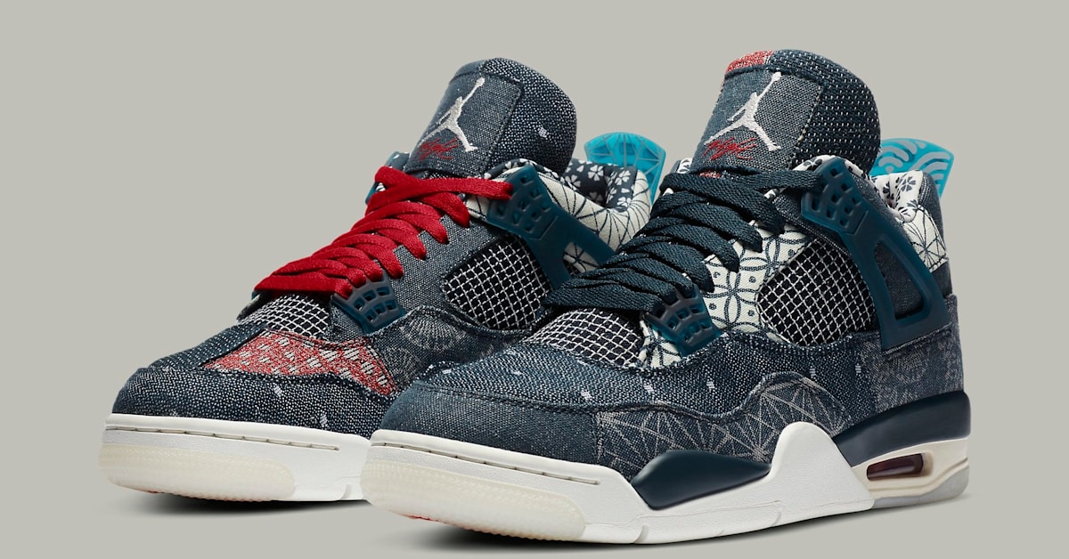 Detailed Look at the 'Sashiko' Air Jordan 4 Retro