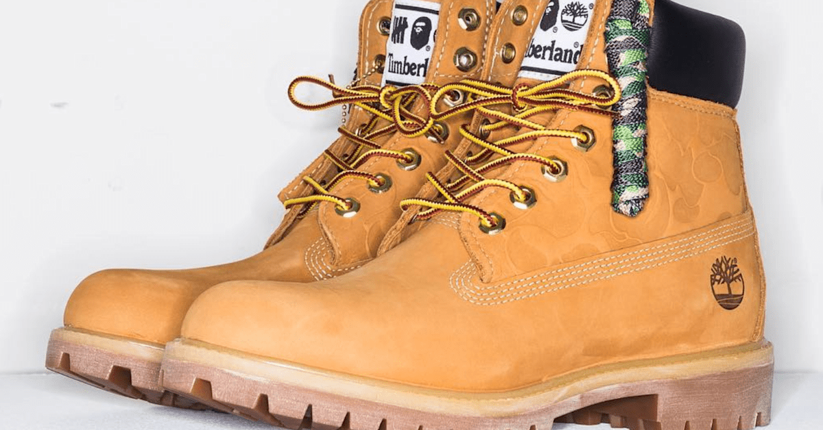 Undefeated and Bape Put New Spin on the Timberland 6