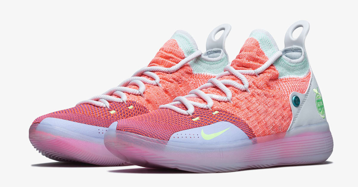 Nike Zoom KD 11 XI EYBL PE Hot Punch Lime AO2604-600 Men\'s Shoes Size 18 Buy Nike Zoom KD 11  main image 2
