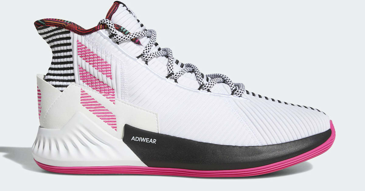 Roseです¨̮ )/ adidas-d-rose-9-white-black-