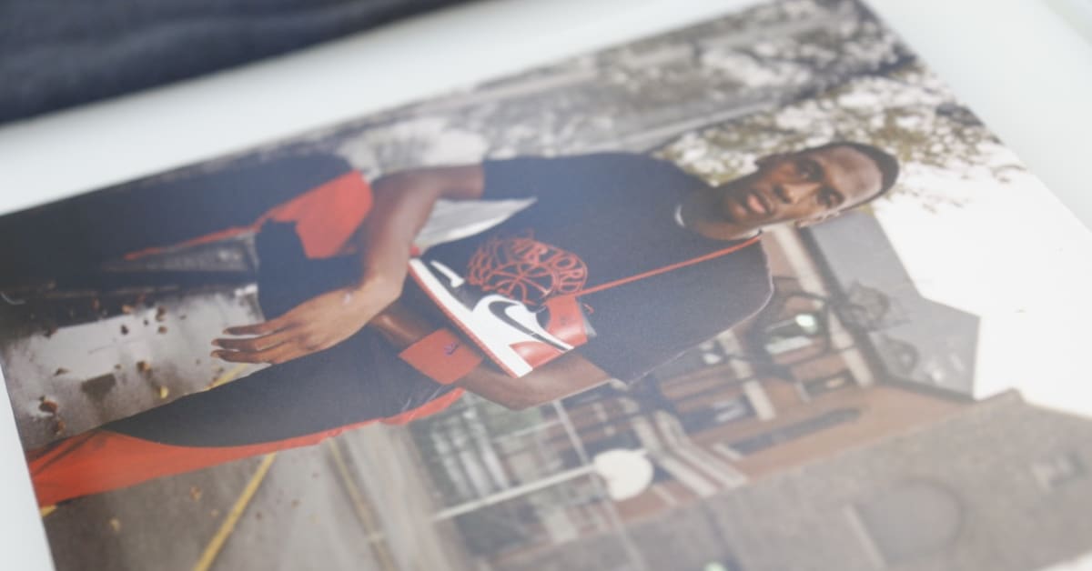 Inside the Air Jordan Exhibit at MJ's Laney High School