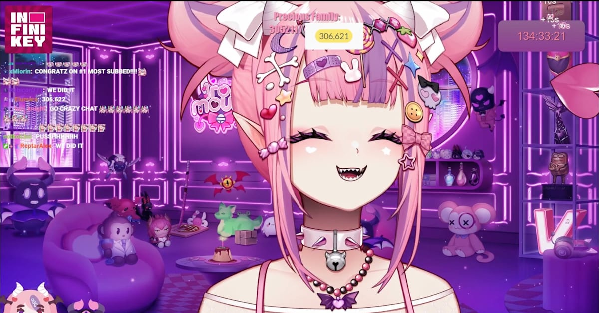 We Spoke To The Anime Avatar Twitch Streamer Who Surpassed Kai Cenat