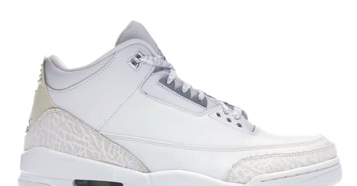 'Pure Money' Air Jordan 3 to Return in August 2025