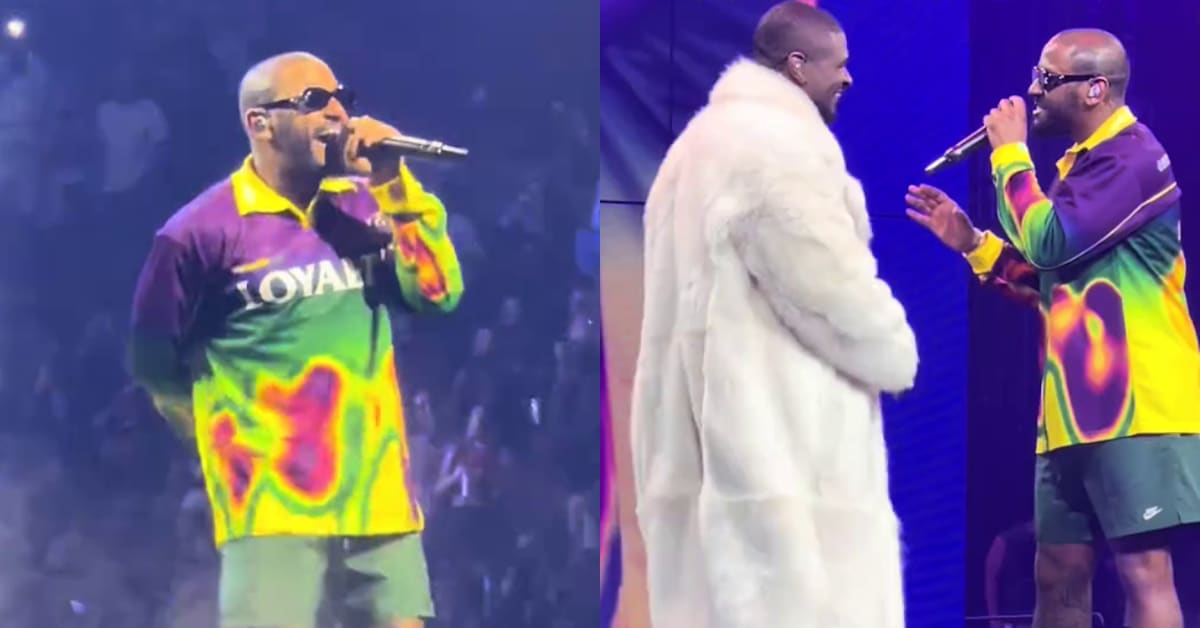 Lloyd at Usher Concert Says He Shaved Head for Aunt Battling Cancer