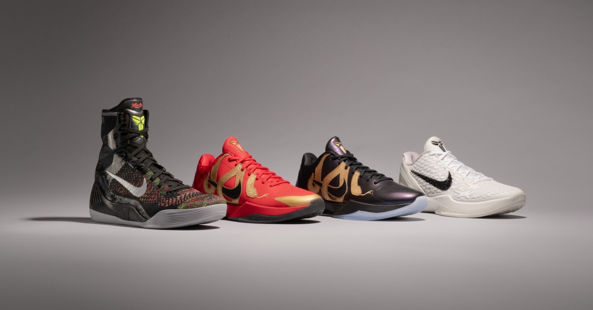 Nike Unveils Kobe 'Year of the Mamba' Collection