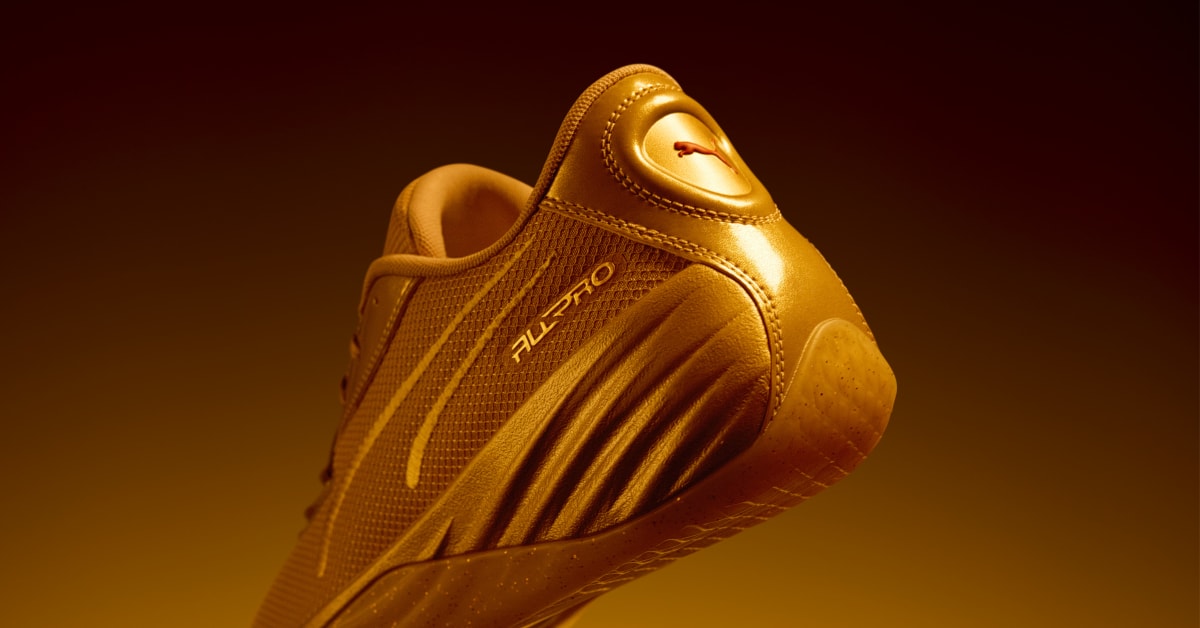 Tyrese Haliburton Puma All-Pro Nitro 'Gold Rush' PE Relea