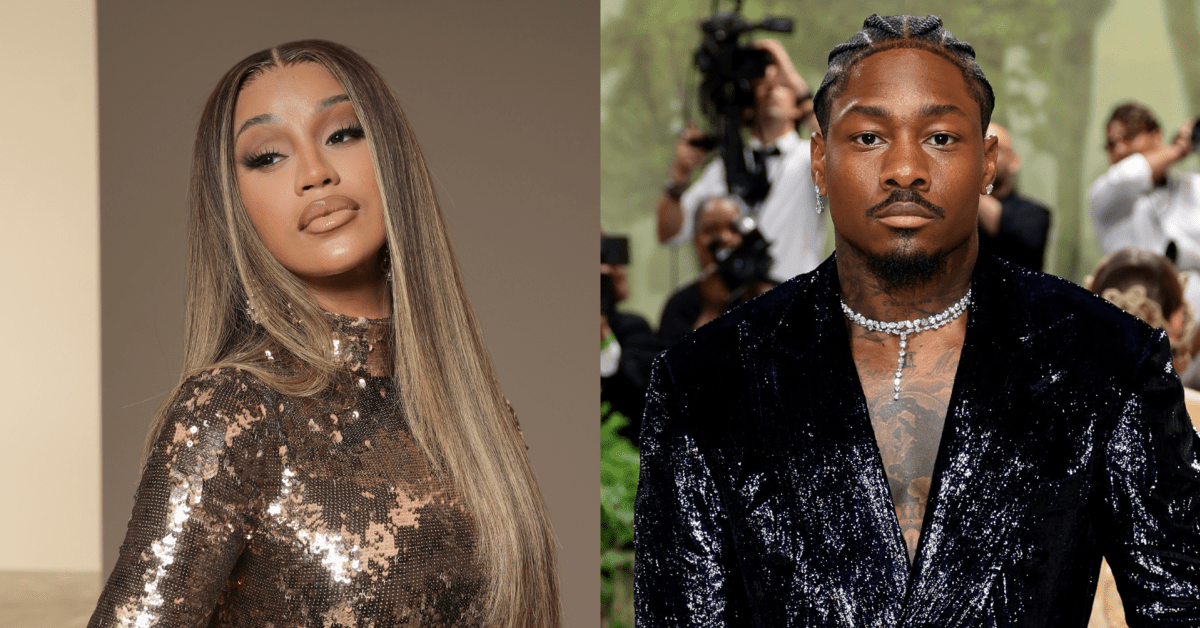 Cardi B Spotted Out With Stefon Diggs on Valentine’s Day