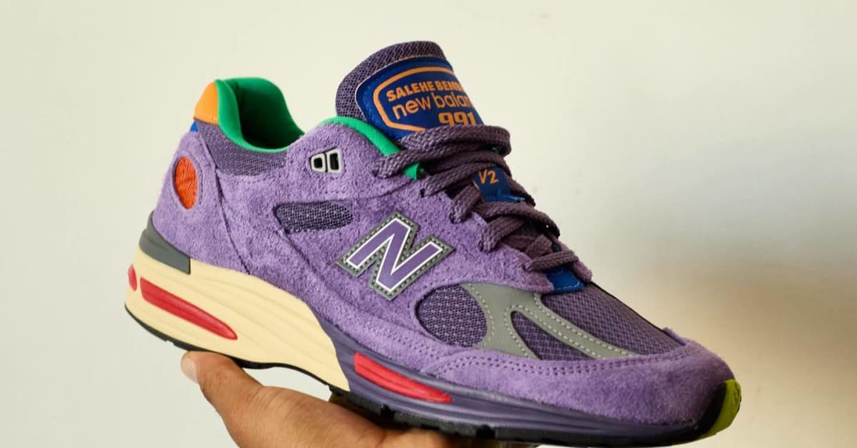 Salehe Bembury x New Balance 991v2 'Colors be the Palette