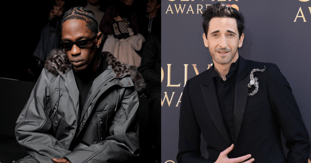 Travis Scott Recalls Meeting Adrien Brody and Learning He... #TravisScott