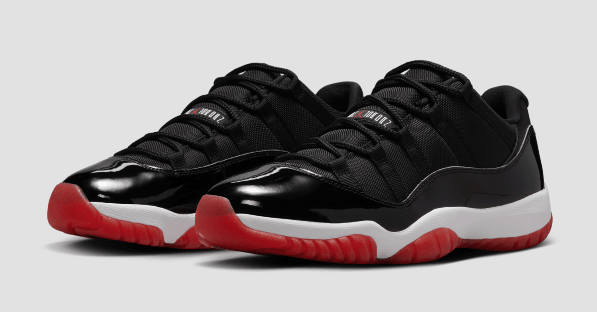 Air Jordan 11 BRED 31㎝ Air Jordan 11 Low 'Bred' Release Date FV5104-006 April 20