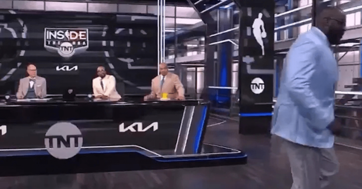 Shaq Abruptly Leaves ‘Inside the NBA’ Set to Use Bathroom