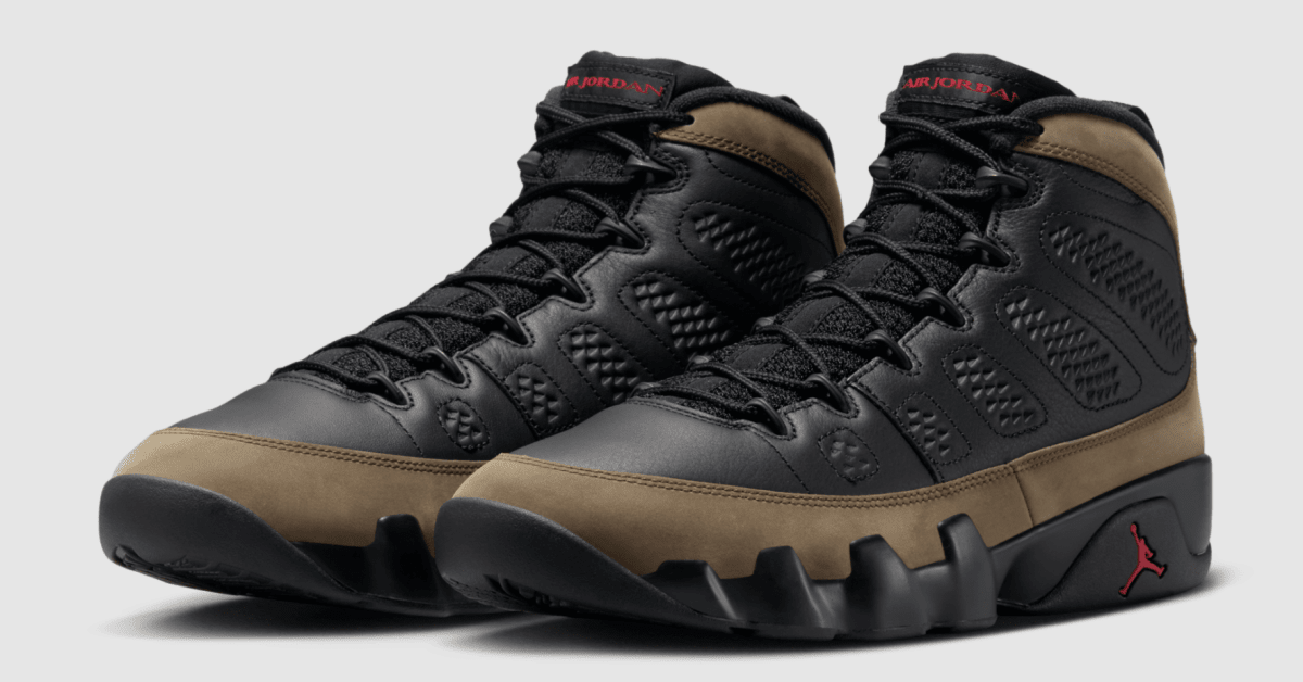 Here's How to Buy This Year's 'Olive' Air Jordan 9