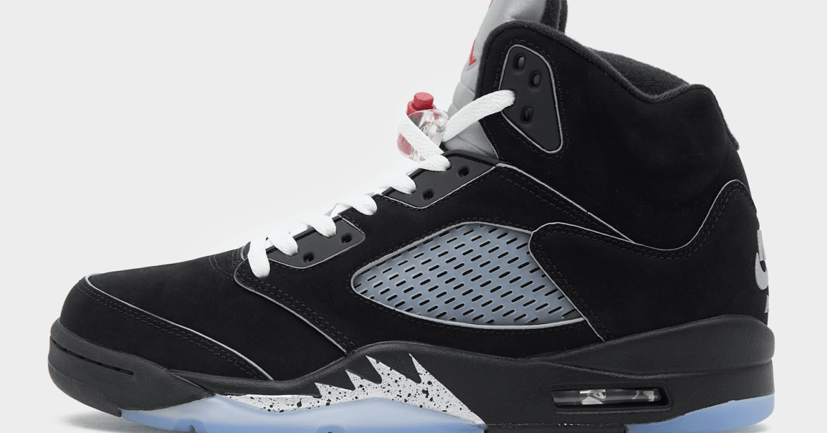'Black Metallic Reimagined' Air Jordan 5 Rumored to Drop in February