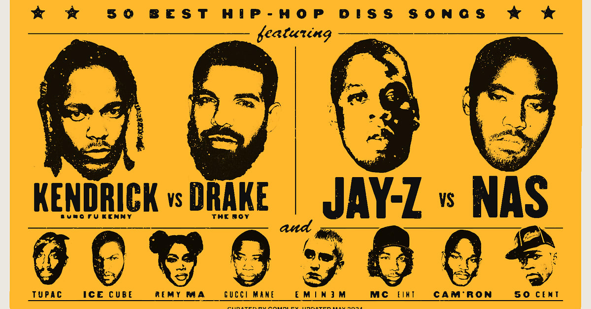 50 Best Hip-Hop Diss Songs of All Time