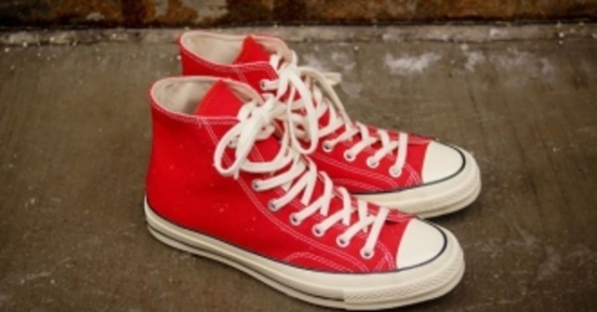 Converse First String Chuck Taylor 1970 Hi - Risk Red