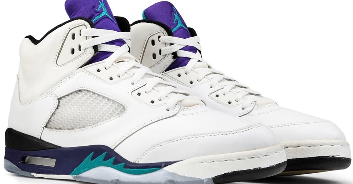 Jordan 5 grape release date clearance