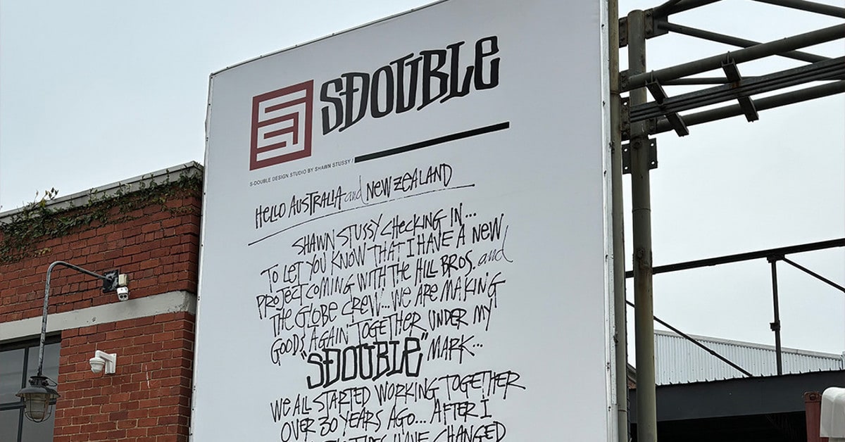 Shawn Stussy Announces S/DOUBLE Revival With Surprise Mural