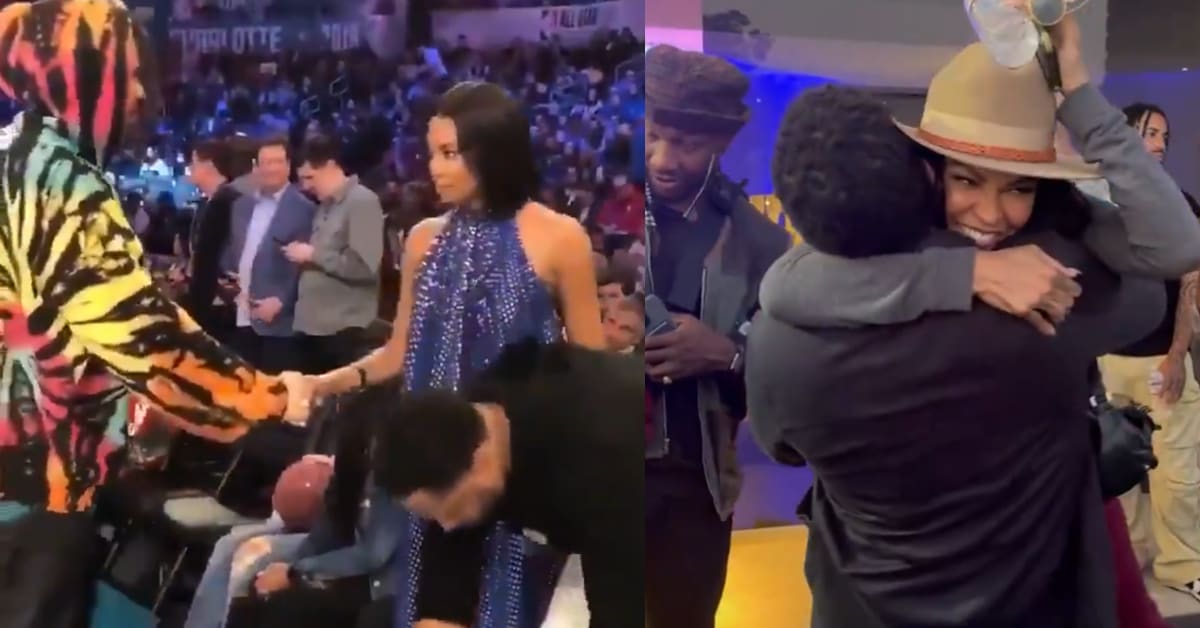 Gabrielle Union Reacts to J. Cole Dap vs. Michael Ealy Hug Debate