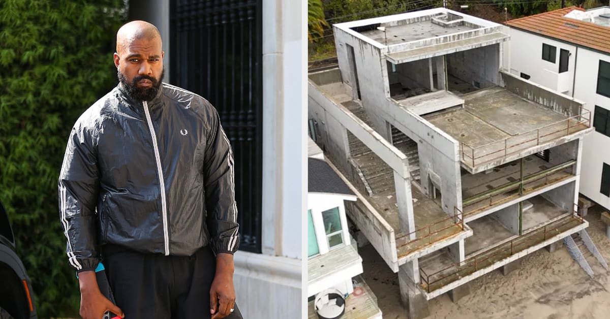 Contractor Says He Slept on the Floor of Ye’s Gutted Malibu Mansion ...
