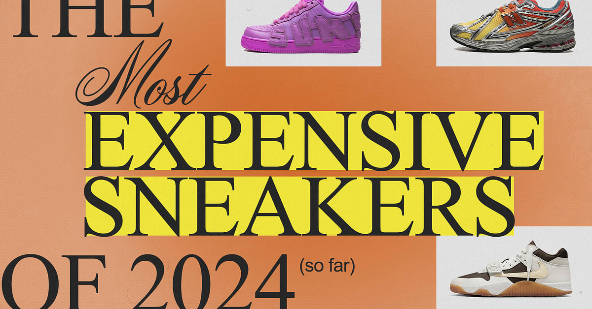 The Most Expensive Sneakers of 2024 So Far