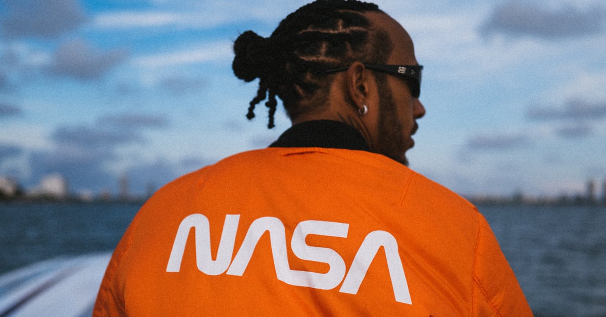 Lewis hamilton nasa sale