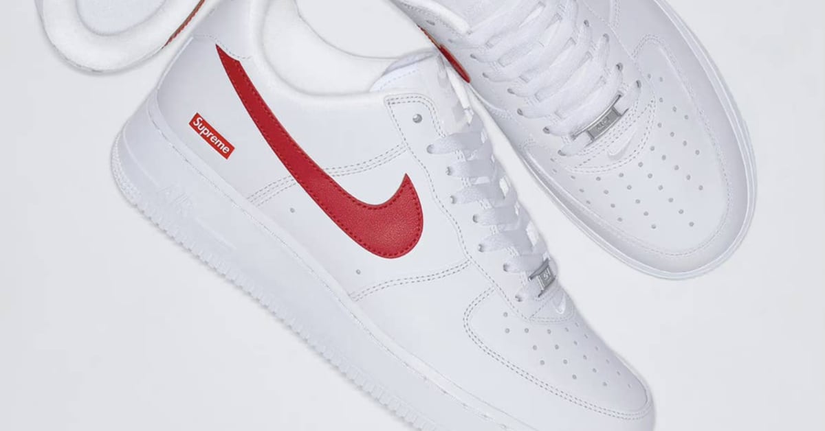 Nike af1 x supreme clearance
