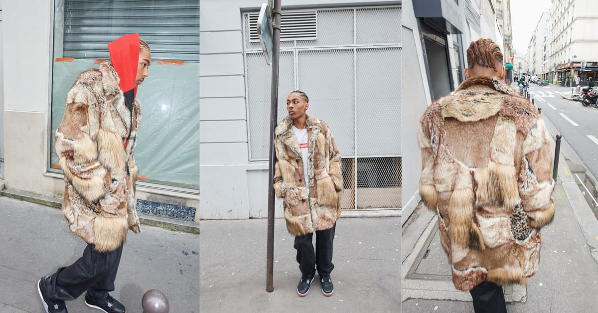 Supreme and MM6's New Collection Features Faux Fur, Wig,