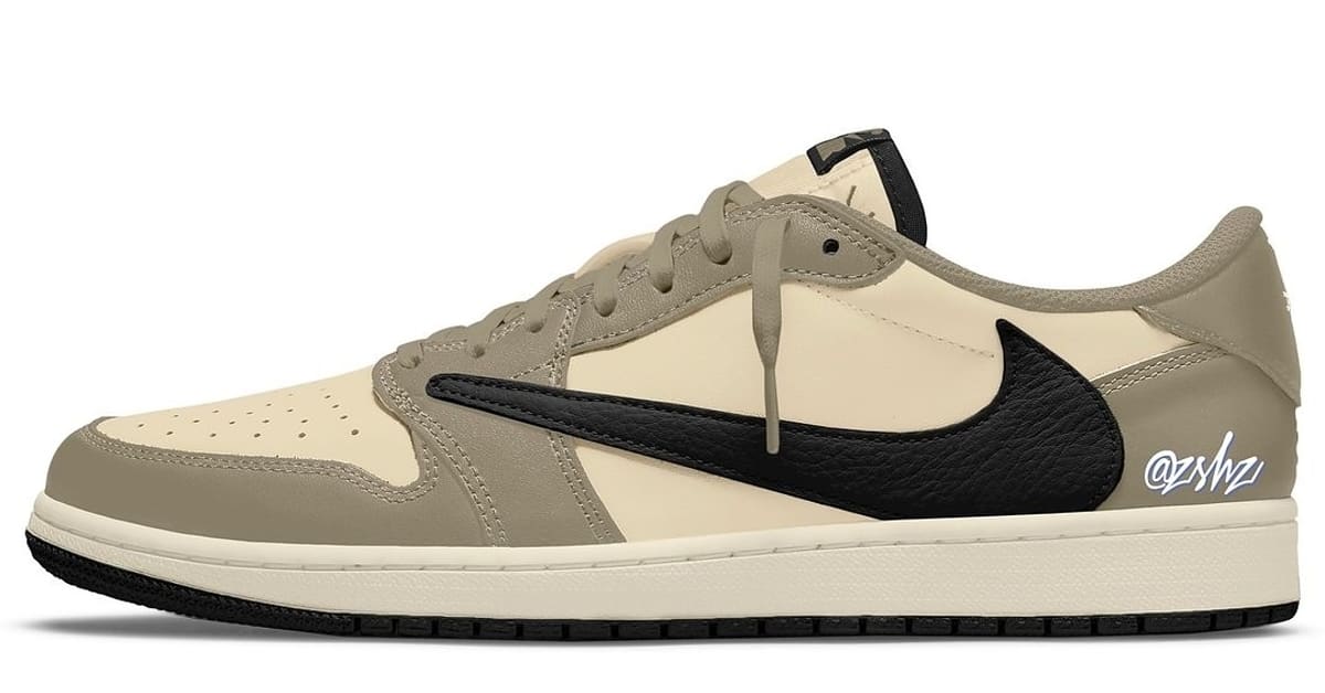 Travis Scott x Air Jordan 1 Low 'Pale Vanilla' DM7866-201