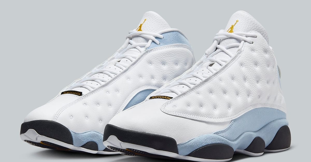 Air Jordan 13 Retro \'Blue Grey\' Size 13 414571-170 Nike Air Jordan 13 BLUE GREY 414571 170 $200 Men sizes 7.5  main image 4
