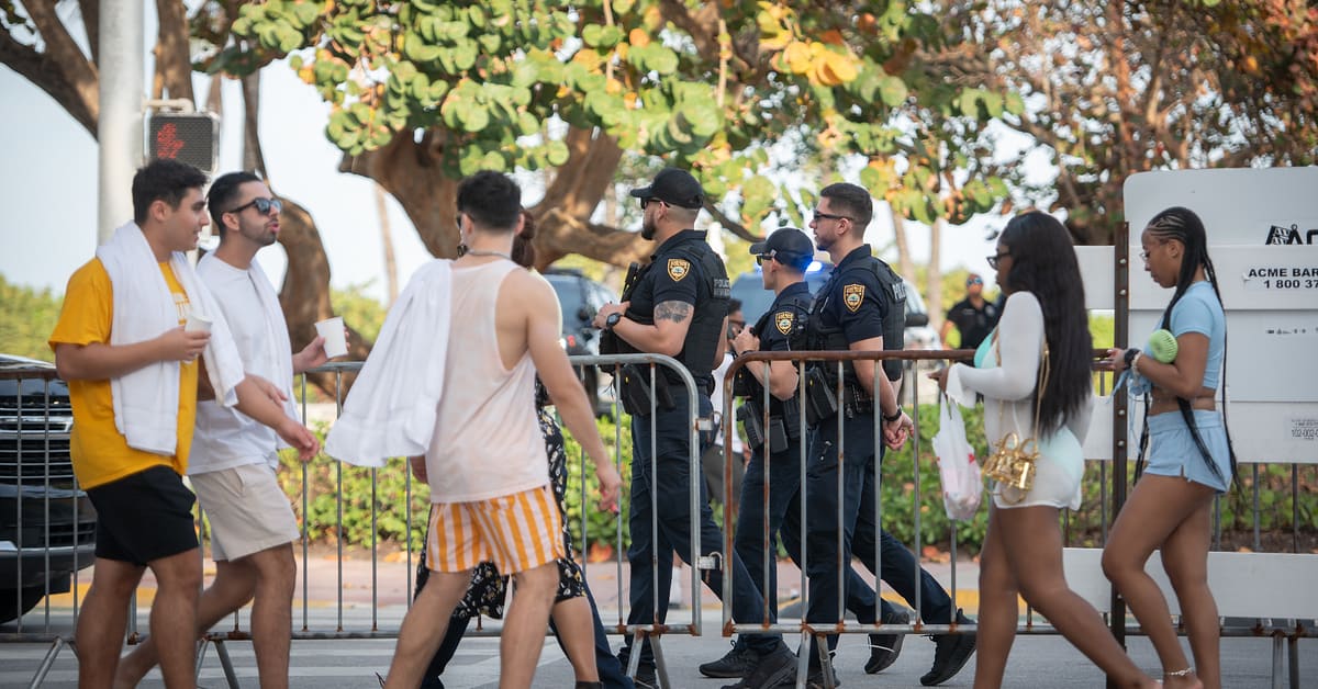 Over 250 Partiers Arrested in Miami Beach Despite 'Breaking Up With ...
