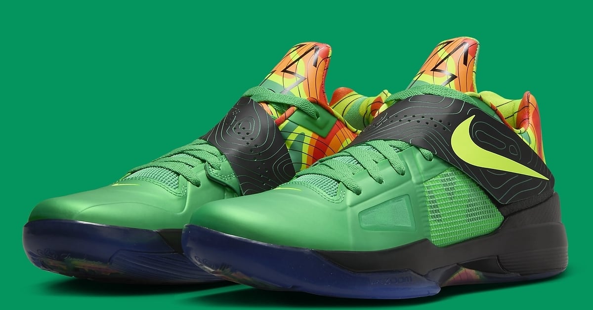 Nike Zoom KD 4 Weatherman 2024 Retro FN6247 300 Release