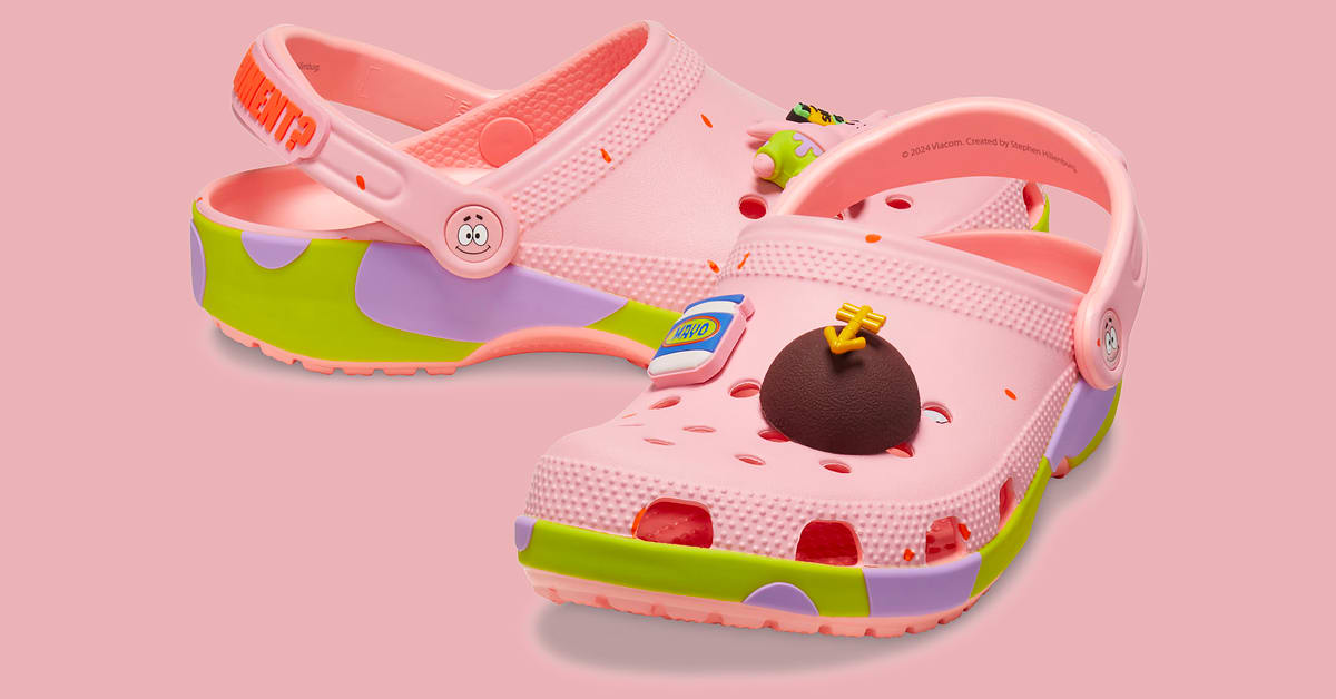 ⭐️? Crocs x SpongeBob Patrick Clogs 2024 ⭐️? Official look at the upcoming SpongeBob SquarePants x Crocs  main image 3