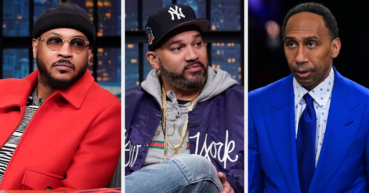 Carmelo Anthony & Kid Mero Hilariously Roast ‘Love Doctor’ Stephen A ...