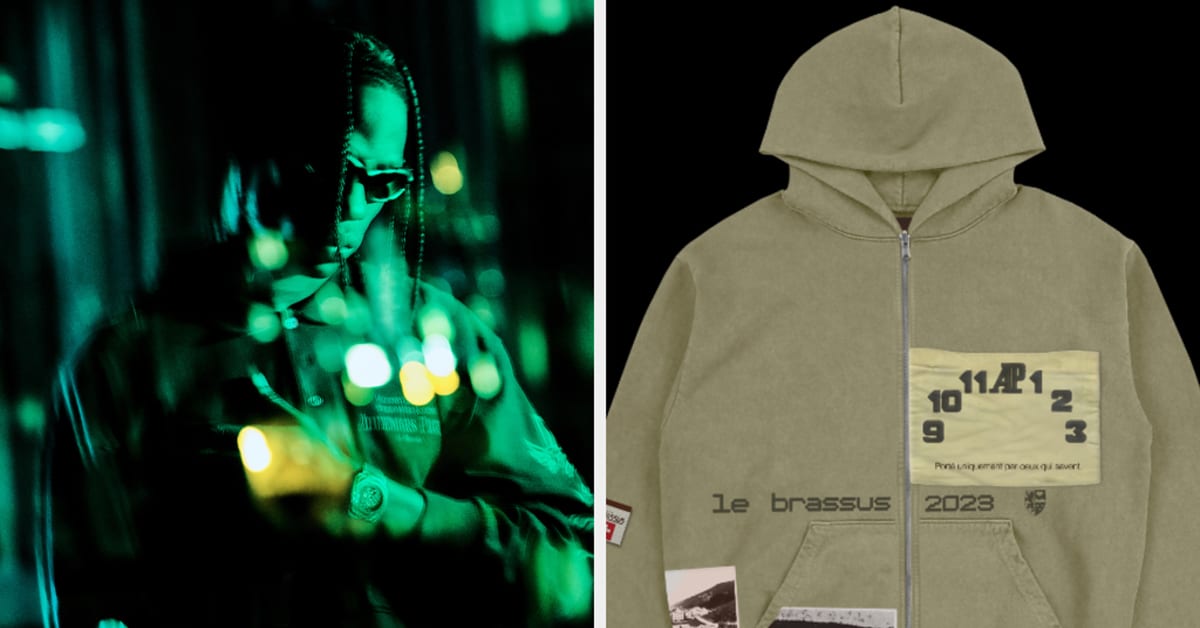 トップス TRAVIS SCOTT X AUDEMARS PIGUET HOODIE Travis Scott CJ x Audemars Piguet Emblem Hoodie Dark Brown Men's