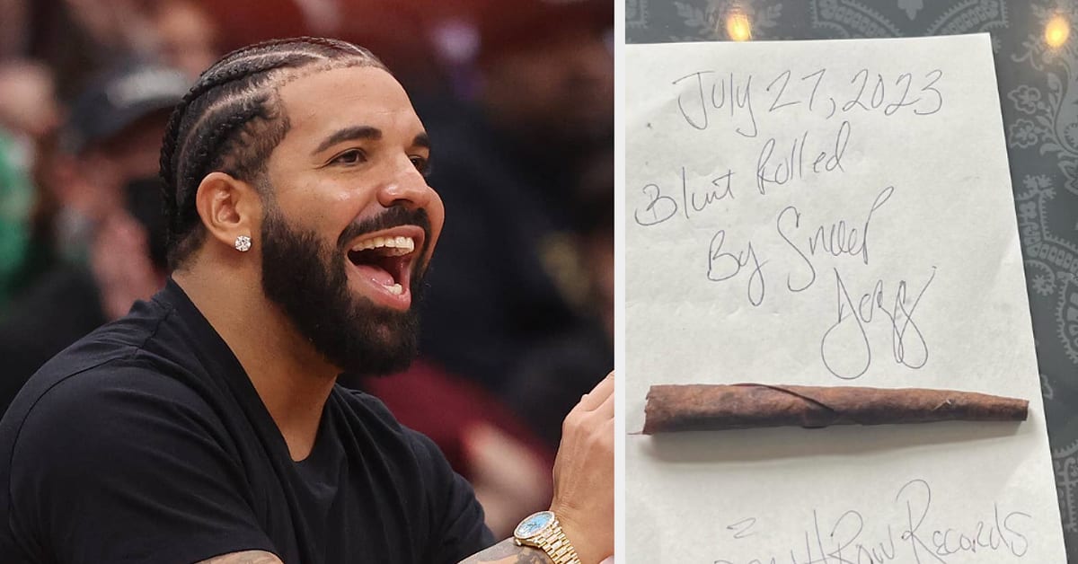 Drake Shows Blunt Snoop Dogg Gifted Him in 2023 Recap