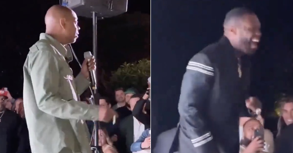 Dave Chappelle Makes ‘Get Out’ Joke About Auctioning Off 50 Cent ...