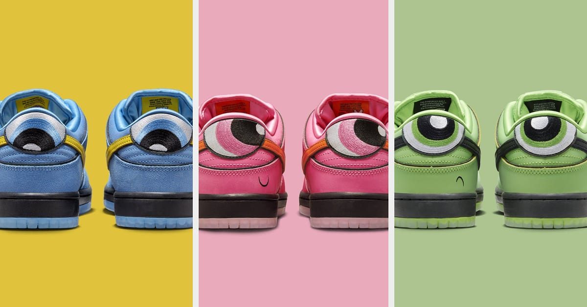 Powerpuff Girls Nike SB Dunk Low December 2023 Release Da