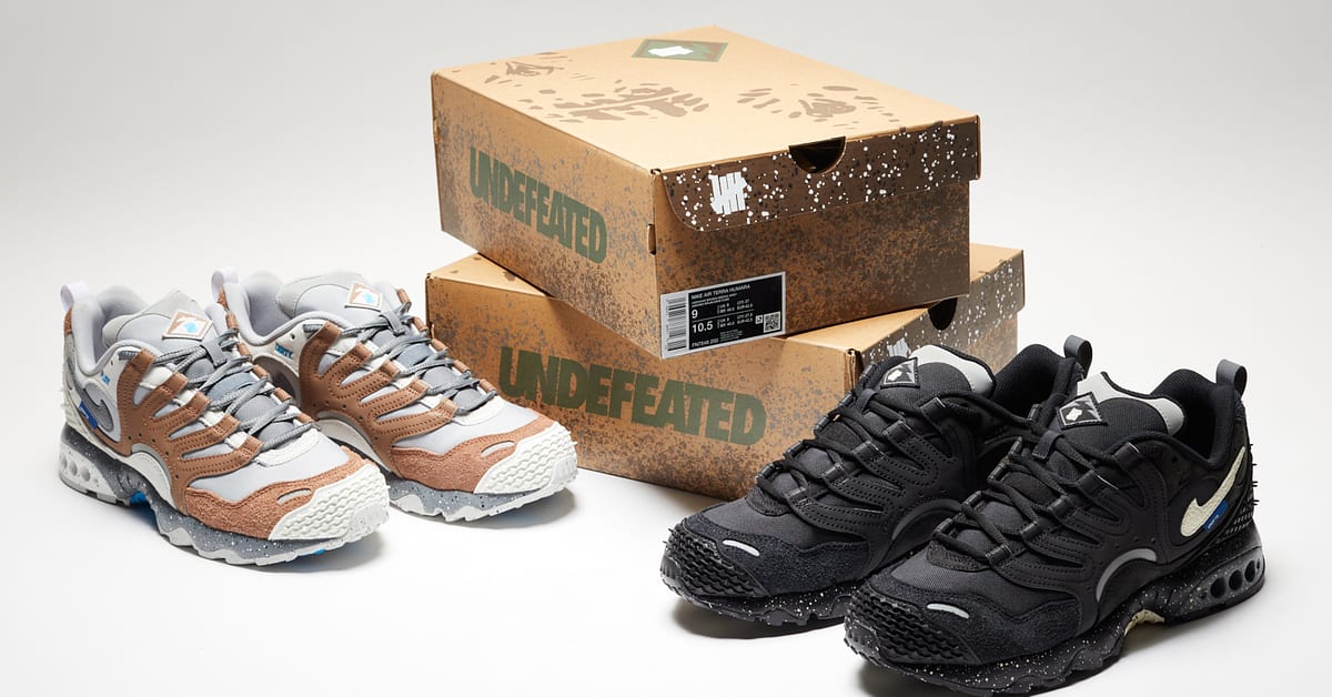 Undefeated s Nike Air Terra Humara History Of The Collab