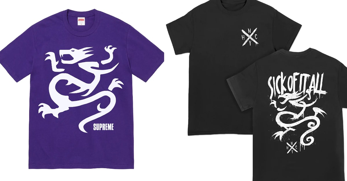 Supreme band tee cheap