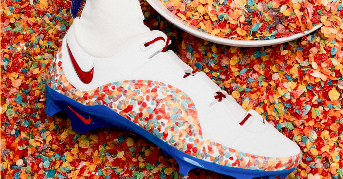 Nike Made LeBron 4 'Fruity Pebbles' Cleats
