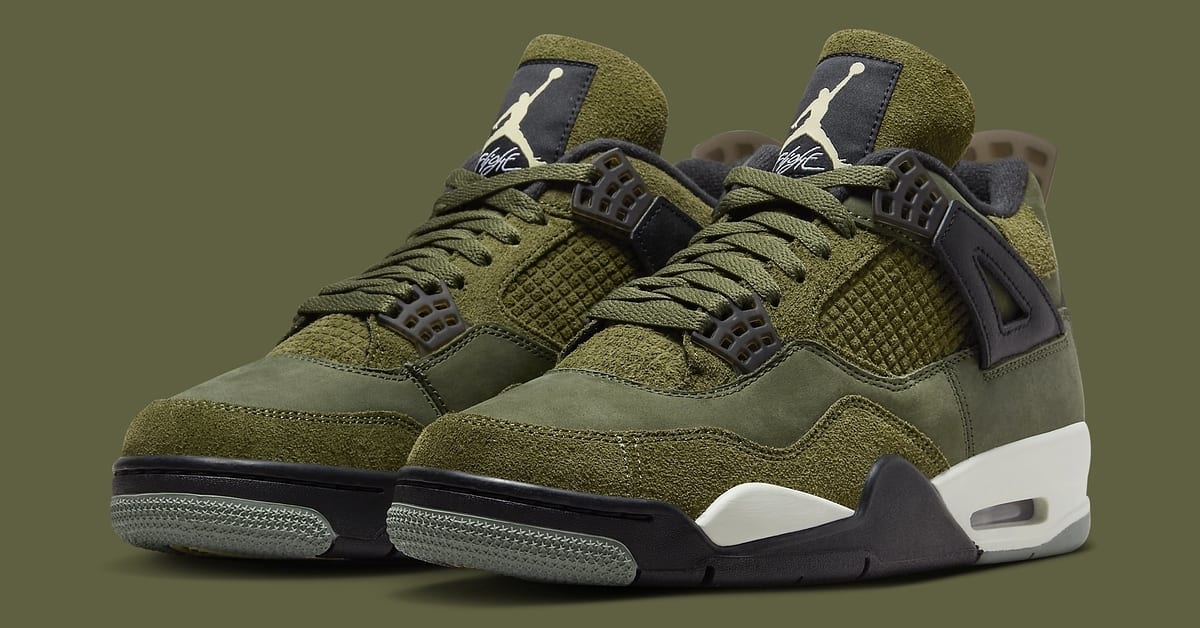 Jordan 3 olive on sale