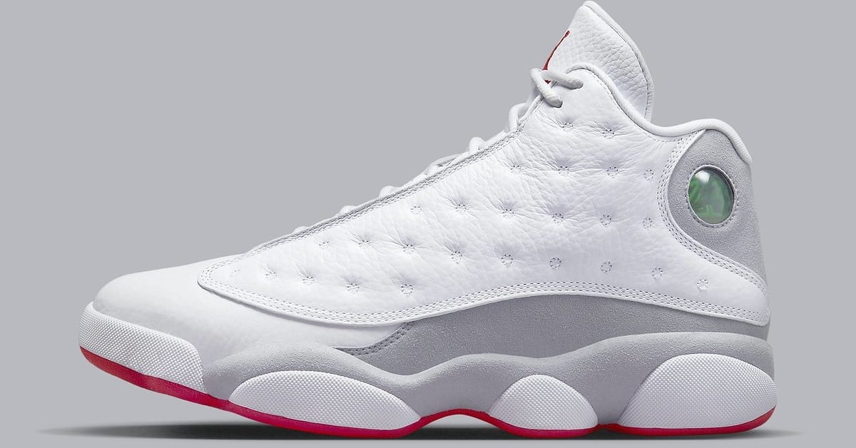 Air Jordan 13 ホワイト/グレー Air Jordan 13 'Atmosphere Grey & White & Black' Release Date