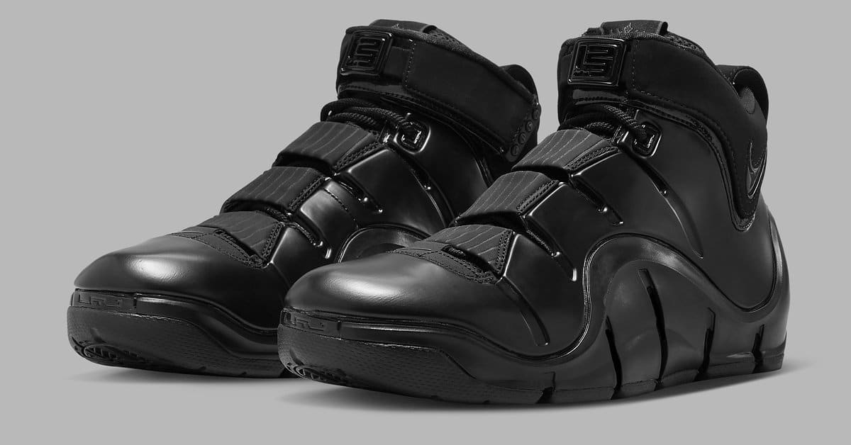 Anthracite Nike LeBron 4 Is Returning This Year