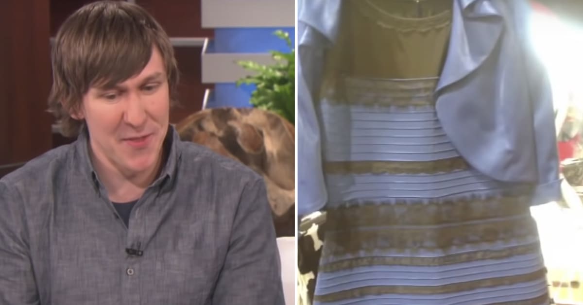 Husband Behind Viral Blue and Black Dress Charged for Attempting to ...